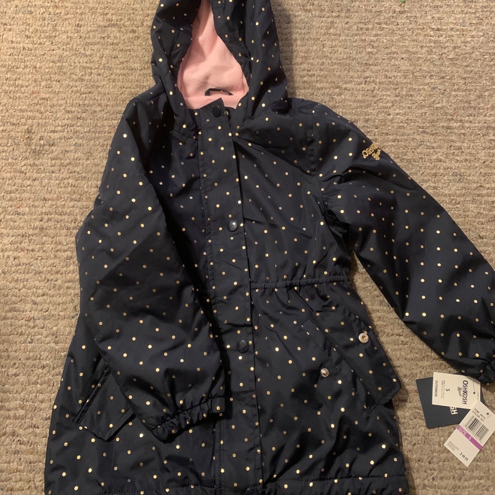 Girls Navy Blue OshKosh Jacket